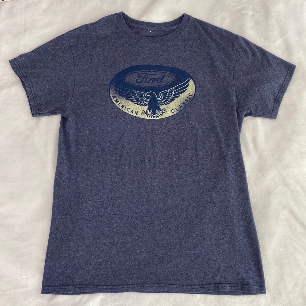 Ford logo American Classic granite blue t-shirt